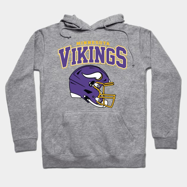 Vikings Football Hoodie by Cemploex_Art